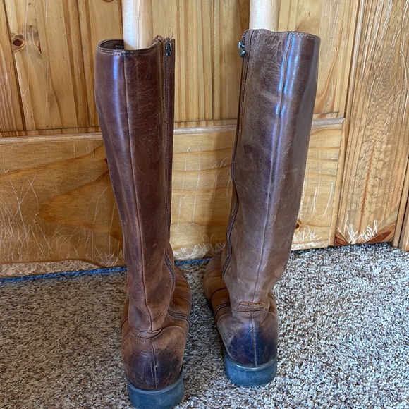 Clarks leather boots size 8.5 - Picture 4 of 7